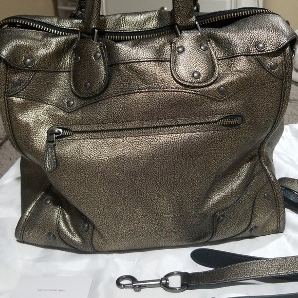 METALLIC COACH BAG - Picture 2 of 7